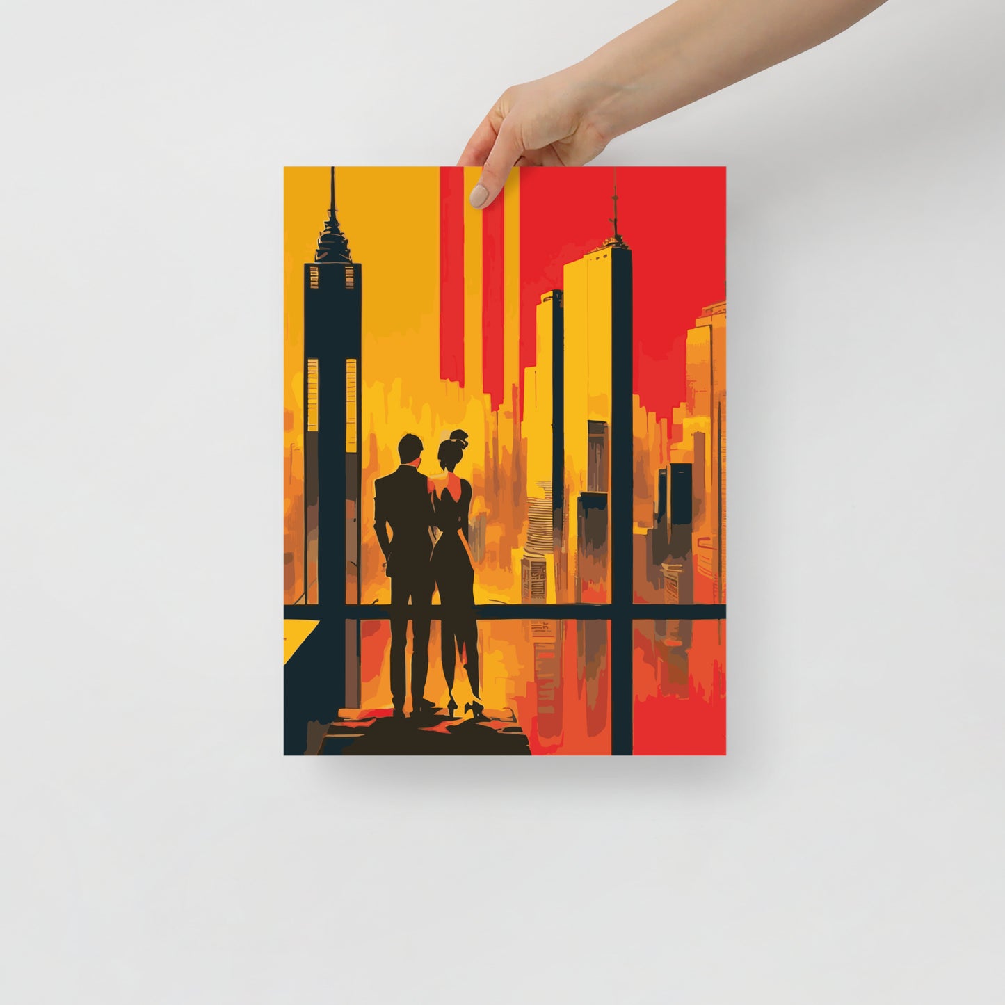 Avant Garde City Sunset - Poster 02