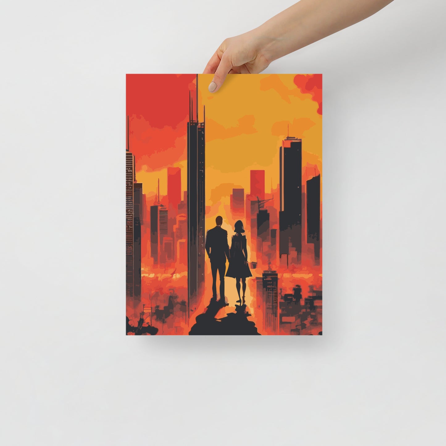 Avant Garde City Sunset - Poster 06