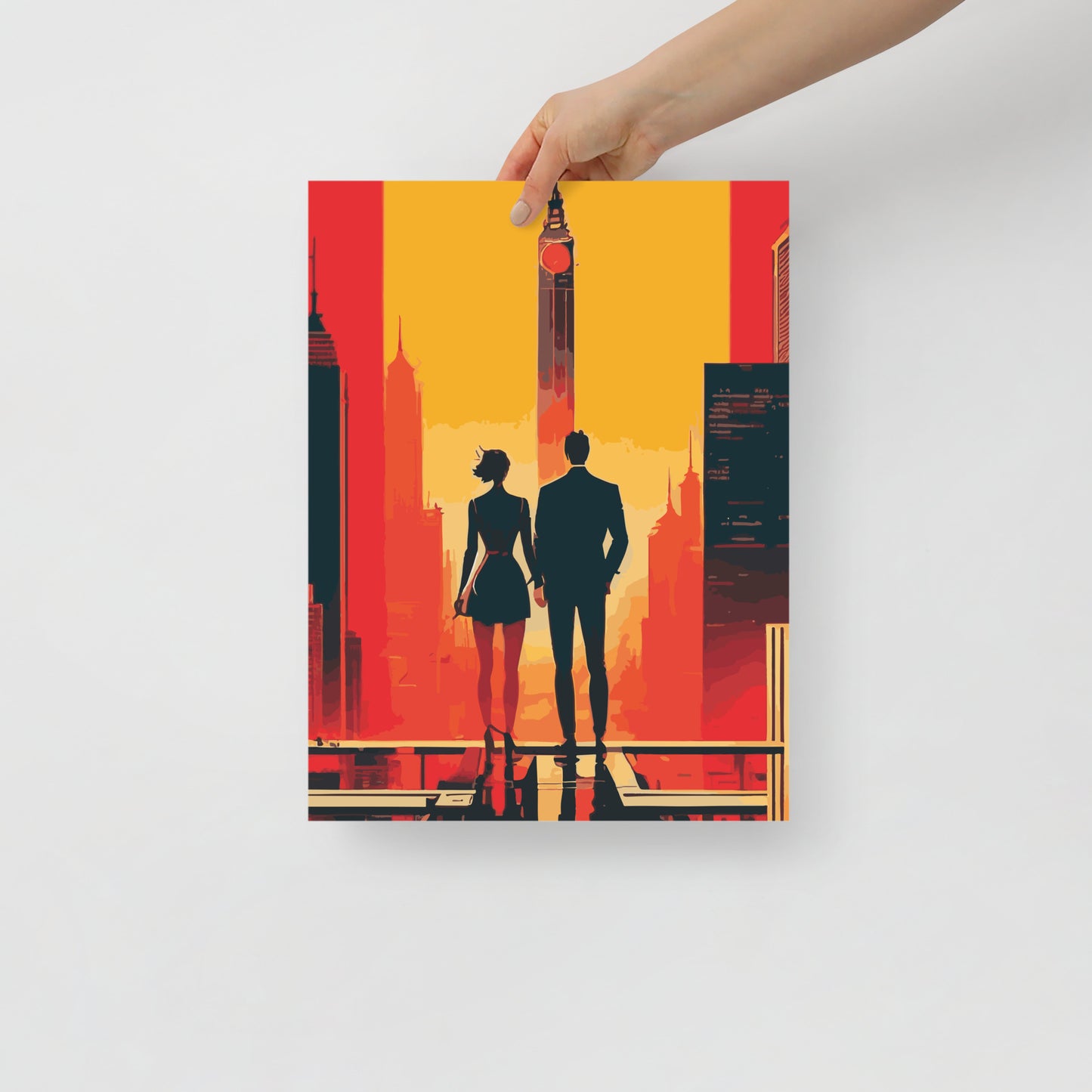 Avant Garde City Sunset - Poster 08