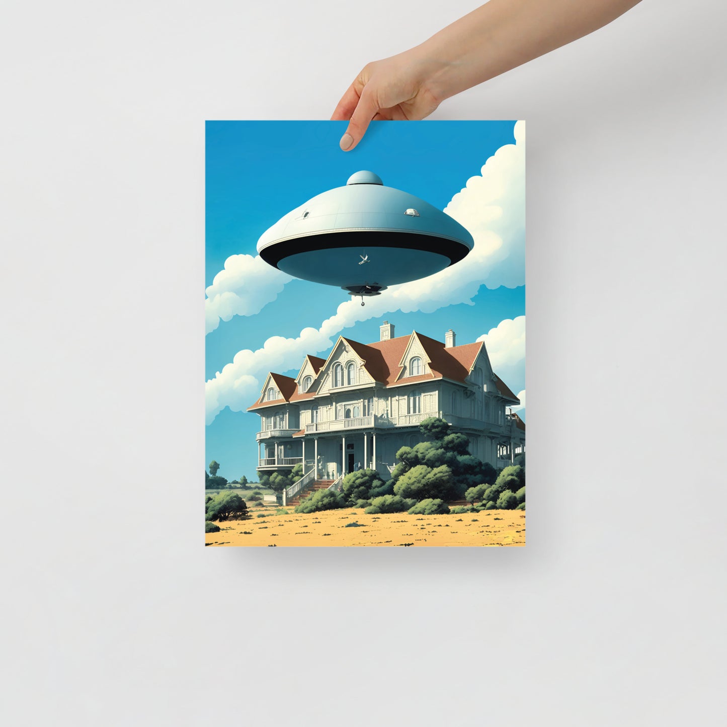 1950's UFO Attack poster 01