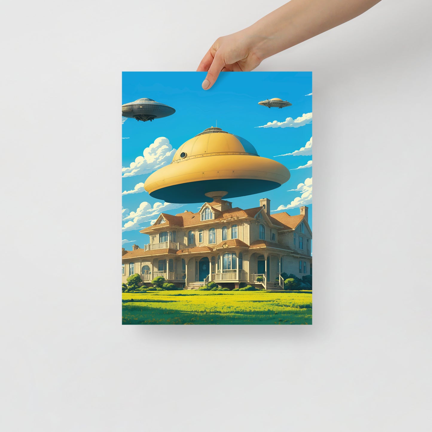 1950's UFO Attack poster 03