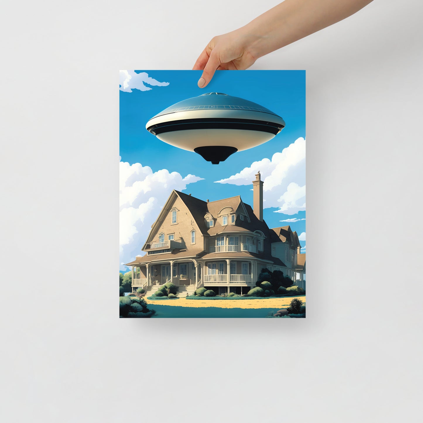 1950's UFO Attack poster 04