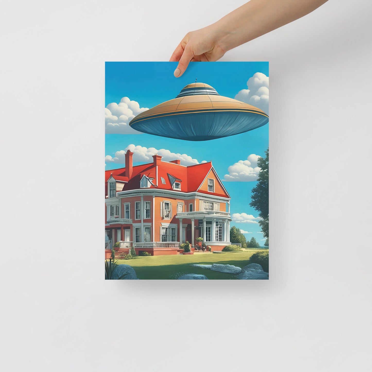 1950's UFO Attack poster 08