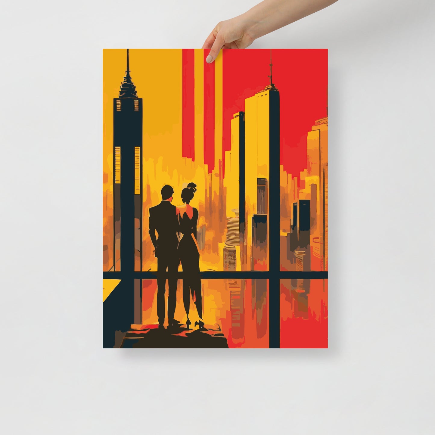 Avant Garde City Sunset - Poster 02