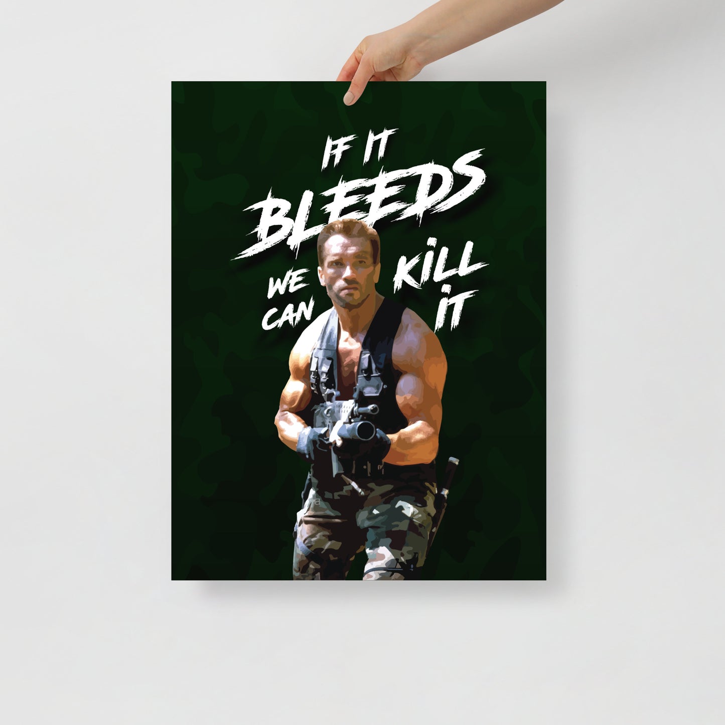 Predator: If it bleeds we can kill it - Poster