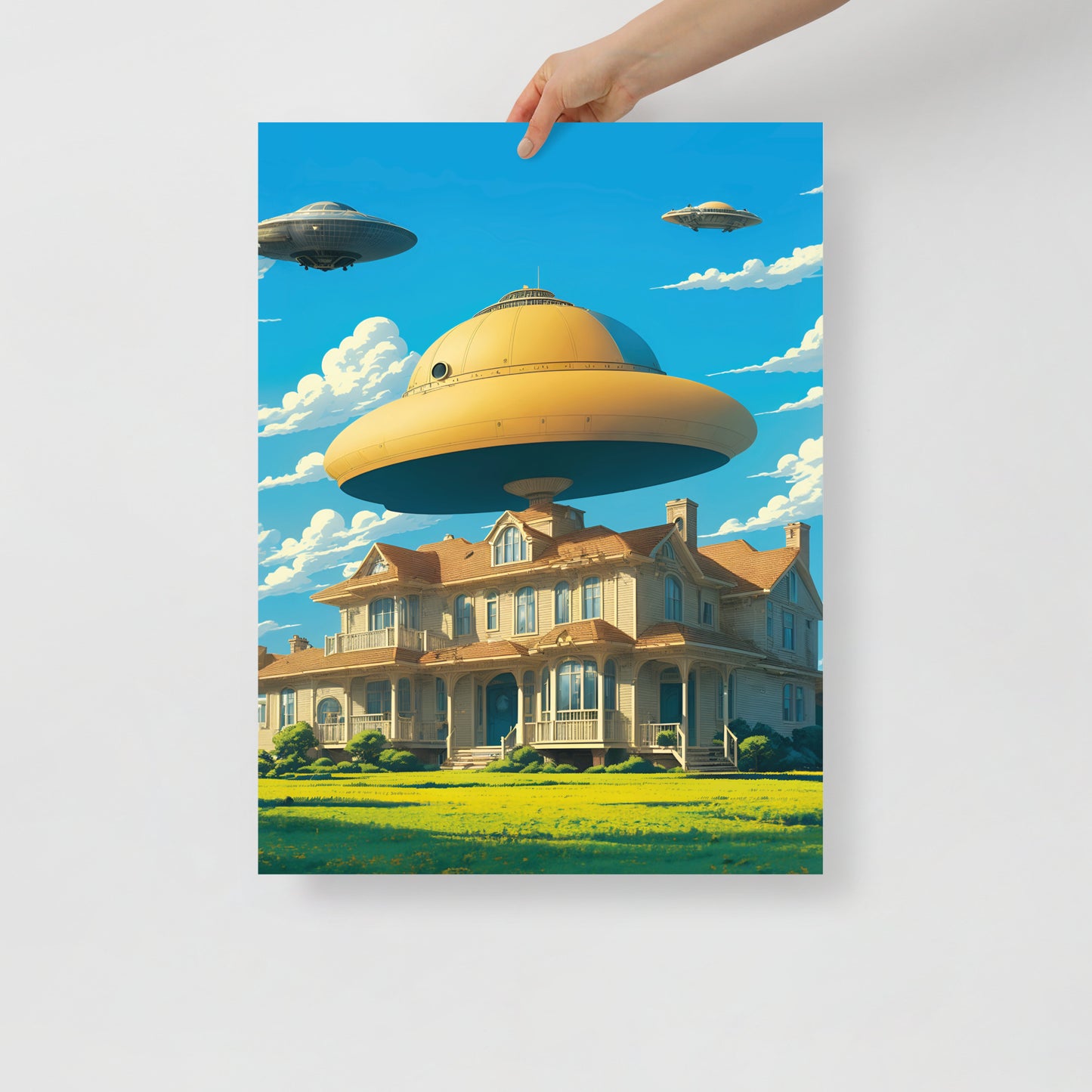 1950's UFO Attack poster 03