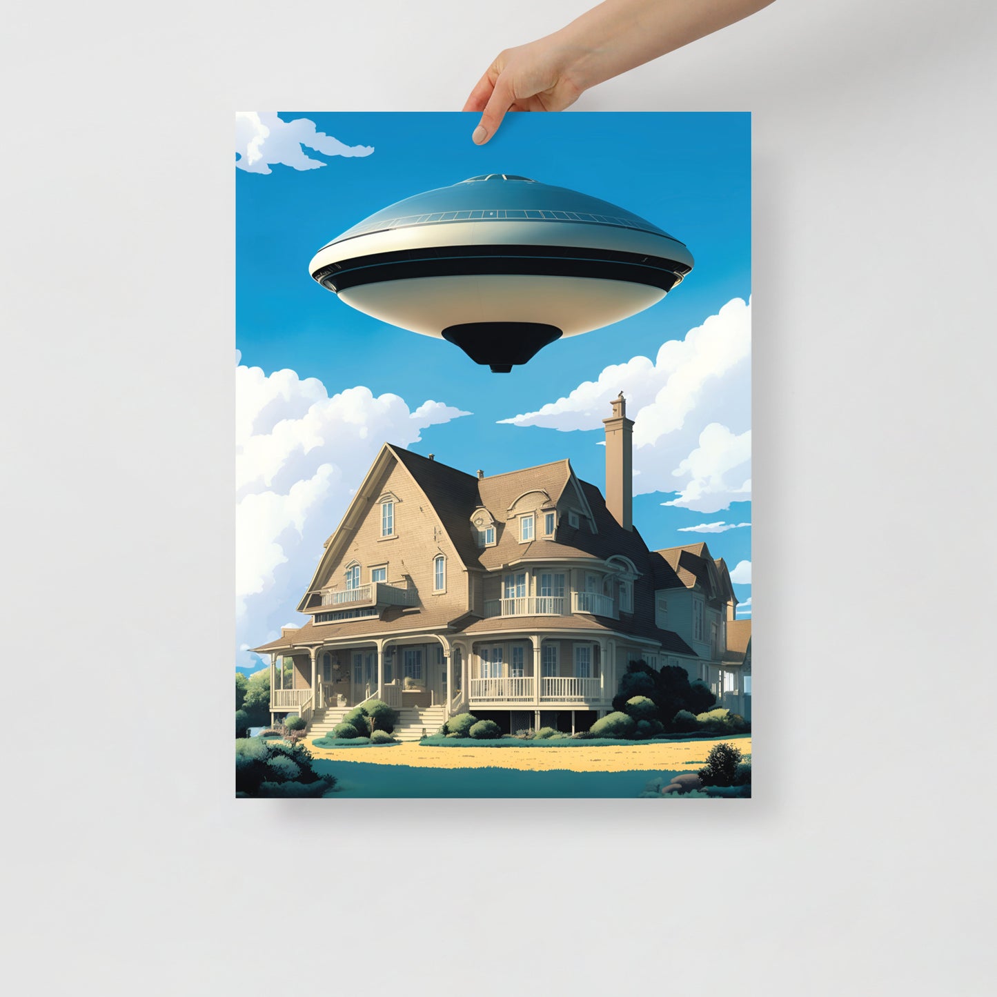 1950's UFO Attack poster 04