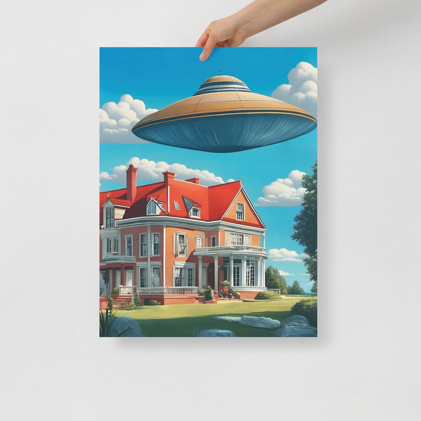 1950's UFO Attack poster 08