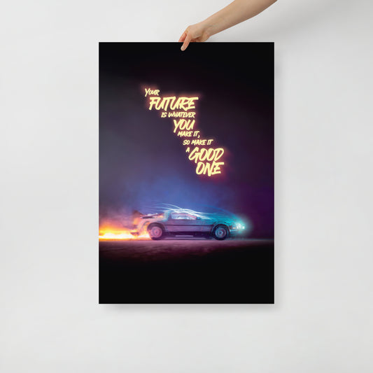 Back To The Future Quote 01 - Poster