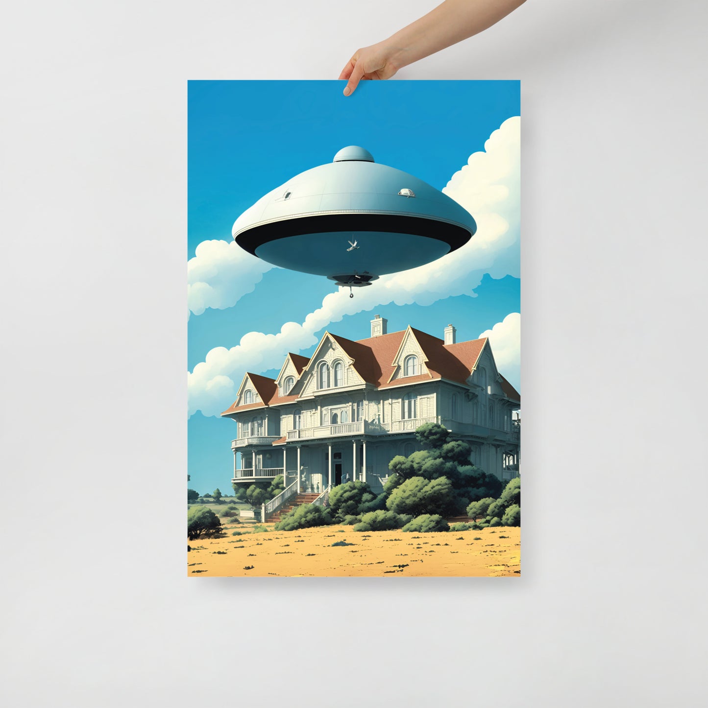 1950's UFO Attack poster 01