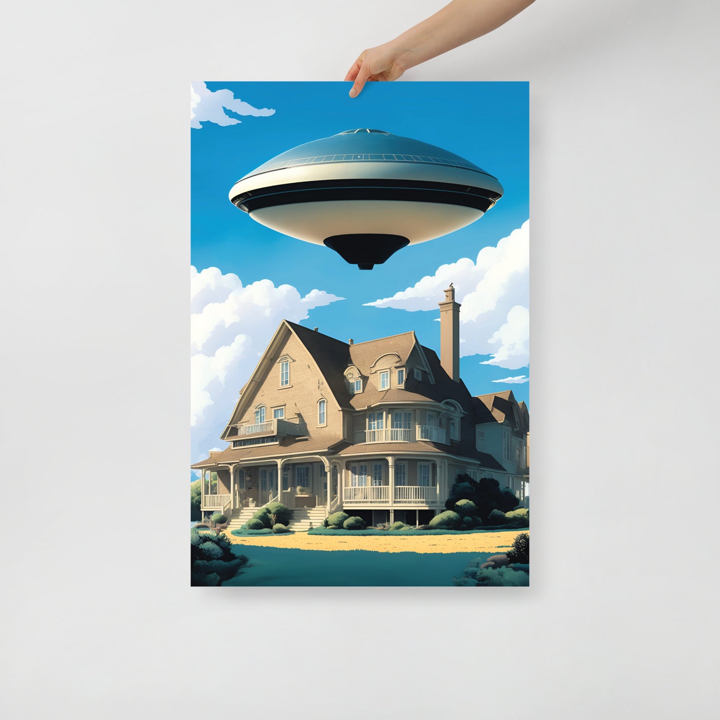 1950's UFO Attack poster 04