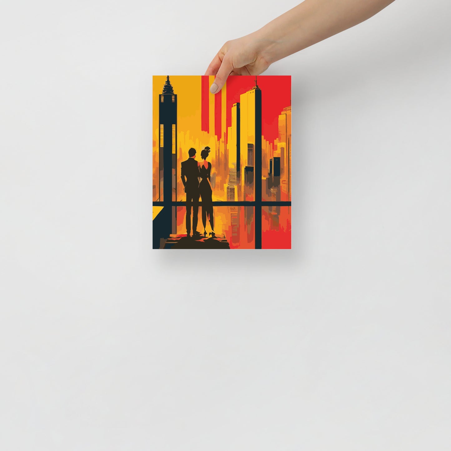 Avant Garde City Sunset - Poster 02