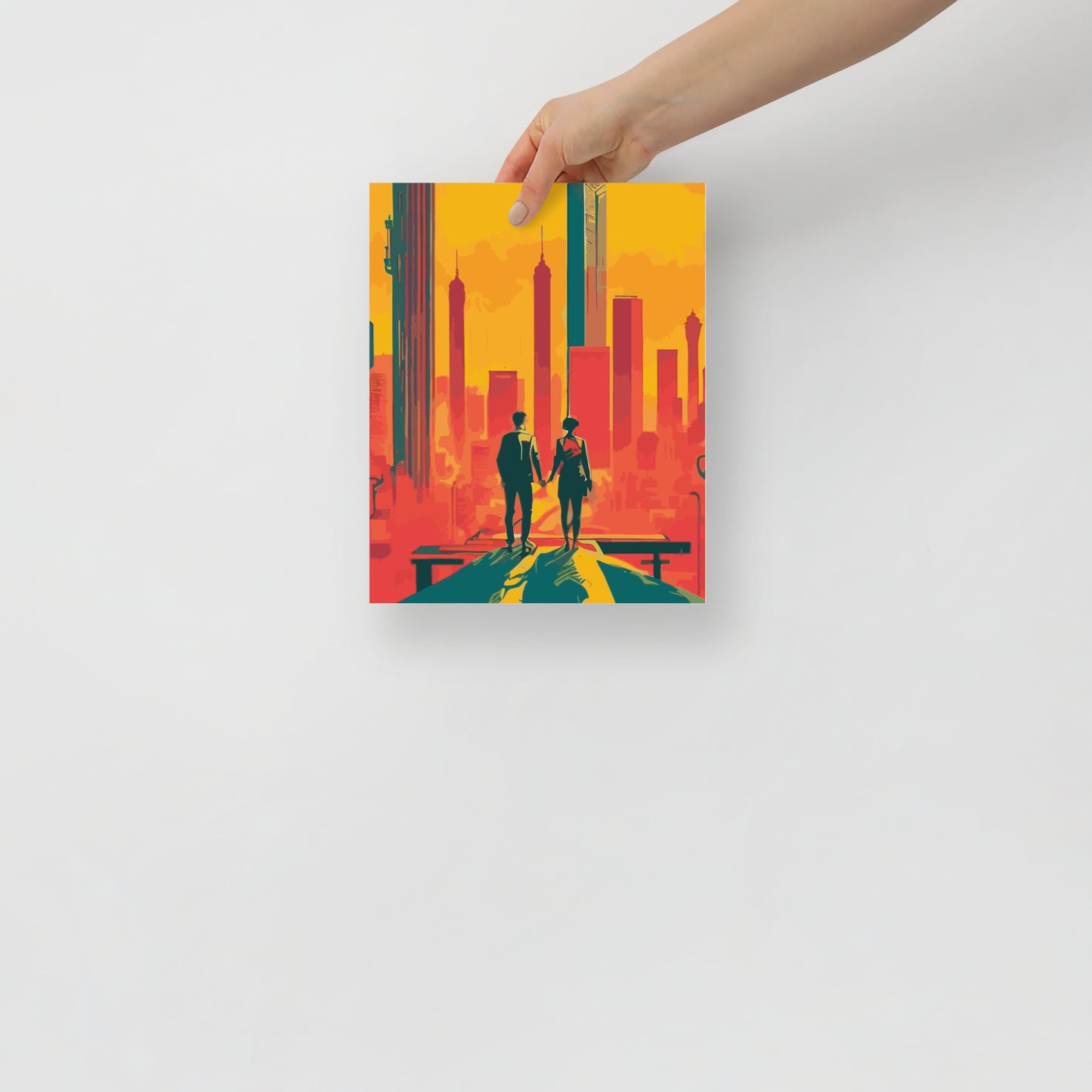 Avant Garde City Sunset - Poster 04