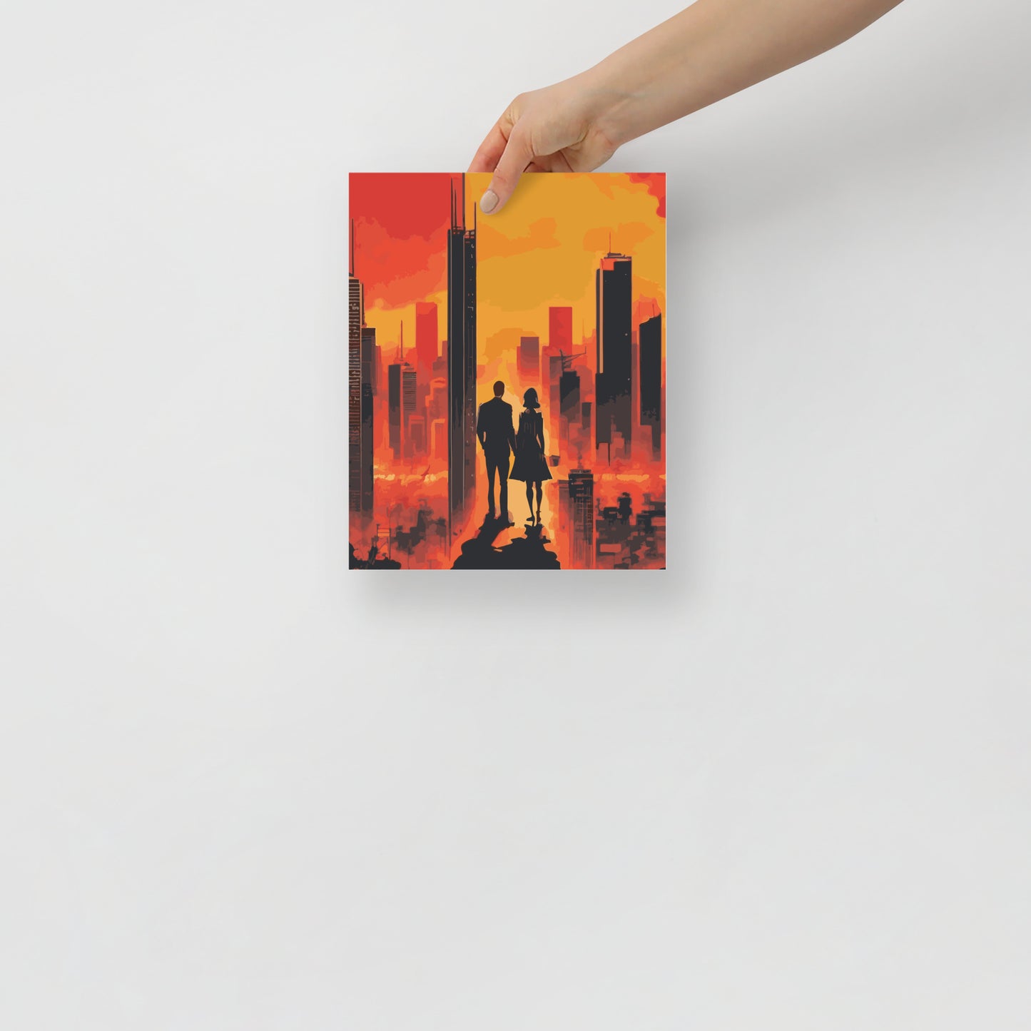 Avant Garde City Sunset - Poster 06