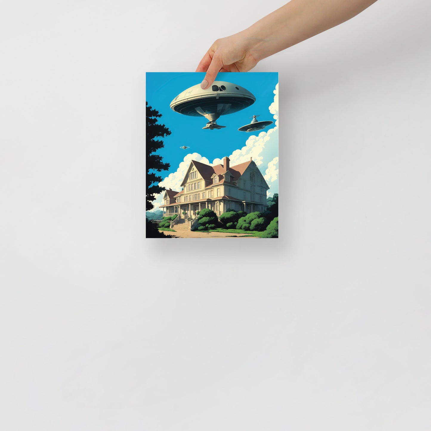 1950's UFO Attack poster 02