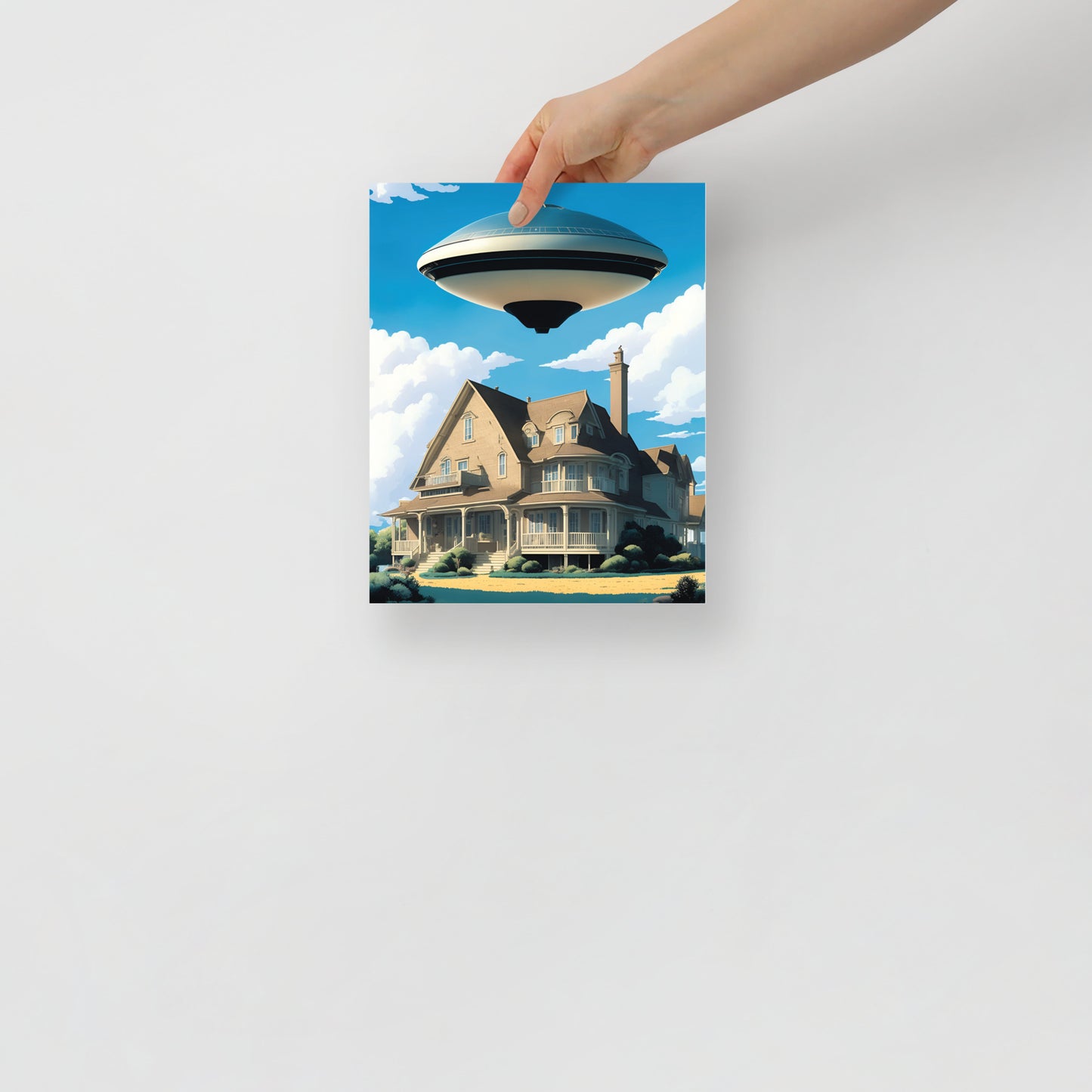 1950's UFO Attack poster 04