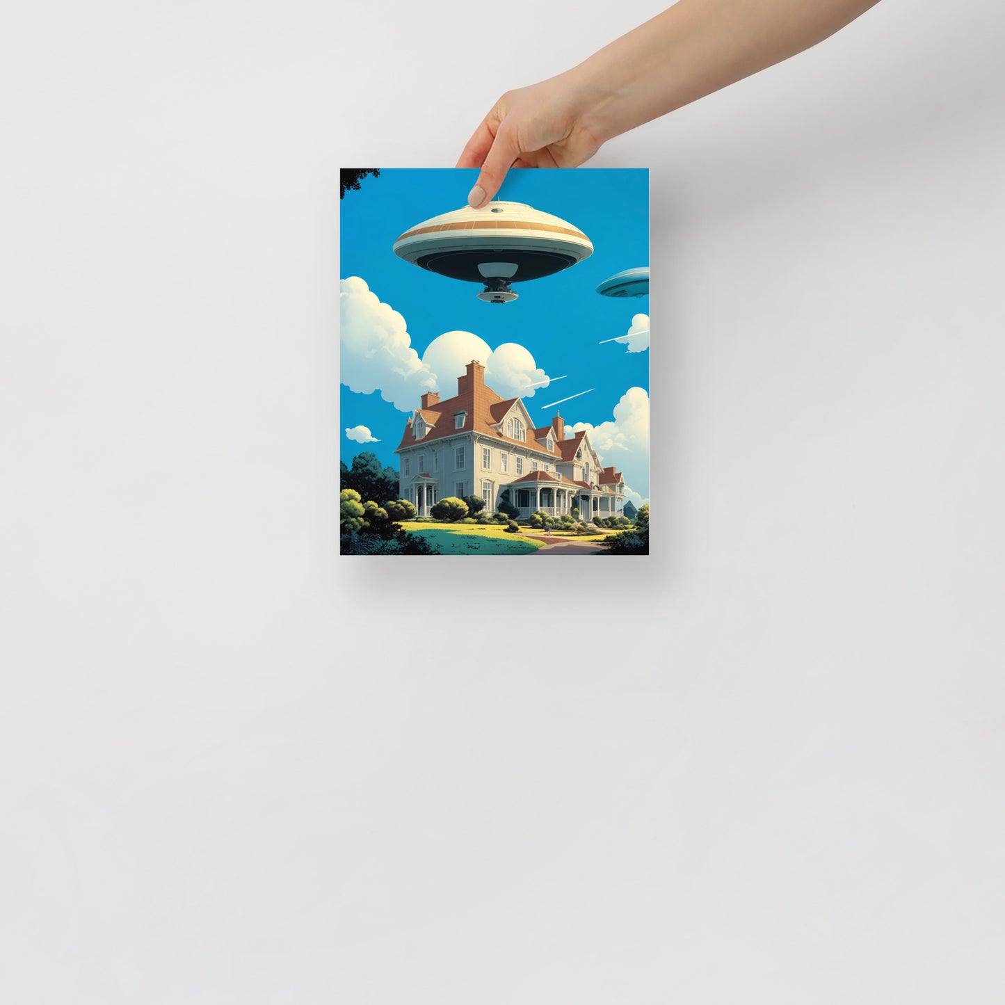 1950's UFO Attack poster 06